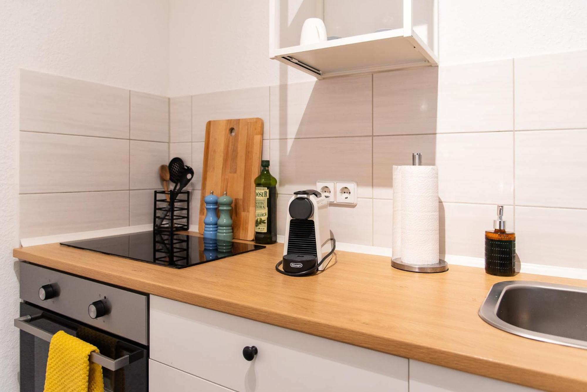Smart & Cozy Apartment - Balkon, Netflix, Nespresso Chemnitz Exterior foto
